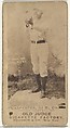 Warren William "Hick" Carpenter, 3rd Base, Cincinnati, from the Old Judge series (N172) for Old Judge Cigarettes, Goodwin & Company, Albumen photograph