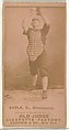 William Moffat "Billy" Earle, Catcher, Cincinnati, from the Old Judge series (N172) for Old Judge Cigarettes, Goodwin & Company, Albumen photograph