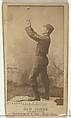 Henry "Heinie" Kappel, Left Field, Cincinnati, from the Old Judge series (N172) for Old Judge Cigarettes, Goodwin & Company, Albumen photograph