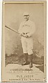John Alexander "Bid" McPhee, 2nd Base, Cincinnati, from the Old Judge series (N172) for Old Judge Cigarettes, Goodwin & Company, Albumen photograph