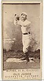 John Alexander "Bid" McPhee, 2nd Base, Cincinnati, from the Old Judge series (N172) for Old Judge Cigarettes, Goodwin & Company, Albumen photograph
