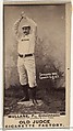 Anthony John "Tony" Mullane, Pitcher, Cincinnati, from the Old Judge series (N172) for Old Judge Cigarettes, Goodwin & Company, Albumen photograph