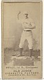 John Good "Long John" Reilly, 1st Base, Cincinnati, from the Old Judge series (N172) for Old Judge Cigarettes, Goodwin & Company, Albumen photograph