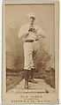 Elmer Ellsworth "Mike" Smith, Pitcher, Cincinnati, from the Old Judge series (N172) for Old Judge Cigarettes, Goodwin & Company, Albumen photograph