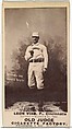 Leon A. "Lee" Viau, Pitcher, Cincinnati, from the Old Judge series (N172) for Old Judge Cigarettes, Goodwin & Company, Albumen photograph