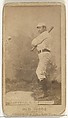 John Stewart "Pop" Corkhill, Center Field, Cincinnati, from the Old Judge series (N172) for Old Judge Cigarettes, Goodwin & Company, Albumen photograph