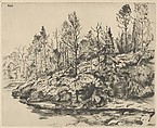 Autumnal Point, Ernest Haskell American, Drypoint