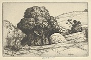 Haystack, Ernest Haskell  American, Etching and drypoint
