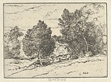 Little Pastoral, Ernest Haskell  American, Etching