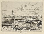 Long Island Marshes, Ernest Haskell  American, Etching