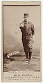 Robert James "Bob" Gilks, Pitcher, Cleveland, from the Old Judge series (N172) for Old Judge Cigarettes, Goodwin & Company, Albumen photograph
