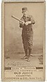 Robert James "Bob" Gilks, Pitcher, Cleveland, from the Old Judge series (N172) for Old Judge Cigarettes, Goodwin & Company, Albumen photograph