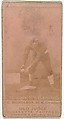 T.C. Nicholson, 2nd Base, Cleveland, from the Old Judge series (N172) for Old Judge Cigarettes, Goodwin & Company, Albumen photograph