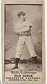 Albert C. "Al" Mays, Pitcher, Cleveland, from the Old Judge series (N172) for Old Judge Cigarettes, Goodwin & Company, Albumen photograph