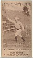 James Edward "Jim" McTamany, Center Field, Cleveland, from the Old Judge series (N172) for Old Judge Cigarettes, Goodwin & Company, Albumen photograph