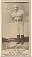 David L. "Dave" Orr, 1st Base, Cleveland, from the Old Judge series (N172) for Old Judge Cigarettes, Goodwin & Company, Albumen photograph
