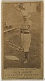 James Elsworth "Jimmy" Peoples, Catcher, Cleveland, from the Old Judge series (N172) for Old Judge Cigarettes, Goodwin & Company, Albumen photograph