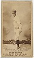 Henry Carl "Hank" Gastright, Pitcher, Cleveland, from the Old Judge series (N172) for Old Judge Cigarettes, Goodwin & Company, Albumen photograph
