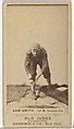 Samuel J. "Skyrocket" Smith, 1st Base, Louisville Colonels, from the Old Judge series (N172) for Old Judge Cigarettes, Goodwin & Company, Albumen photograph