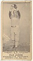 Philip H. "Buster" Tomney, Shortstop, Louisville Colonels, from the Old Judge series (N172) for Old Judge Cigarettes, Goodwin & Company, Albumen photograph