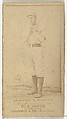 George Benjamin "Ben" Stephens, Pitcher, Milwaukee, from the Old Judge series (N172) for Old Judge Cigarettes, Goodwin & Company, Albumen photograph