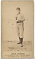 Martin F. "Duck" Duke, Pitcher, Minneapolis, from the Old Judge series (N172) for Old Judge Cigarettes, Goodwin & Company, Albumen photograph