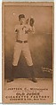 Duke Jantzen, Catcher, Minneapolis, from the Old Judge series (N172) for Old Judge Cigarettes, Goodwin & Company, Albumen photograph