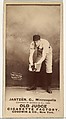 Duke Jantzen, Catcher, Minneapolis, from the Old Judge series (N172) for Old Judge Cigarettes, Goodwin & Company, Albumen photograph