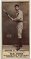 William Miller "Bill" Vinton, Pitcher, Minneapolis, from the Old Judge series (N172) for Old Judge Cigarettes, Goodwin & Company, Albumen photograph