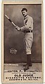 William Miller "Bill" Vinton, Pitcher, Minneapolis, from the Old Judge series (N172) for Old Judge Cigarettes, Goodwin & Company, Albumen photograph