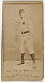 William Miller "Bill" Vinton, Pitcher, Minneapolis, from the Old Judge series (N172) for Old Judge Cigarettes, Goodwin & Company, Albumen photograph