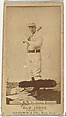 Harry Lyons, Right Field, St. Louis Browns, from the Old Judge series (N172) for Old Judge Cigarettes, Goodwin & Company, Albumen photograph