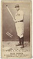 James Edward "Tip" O'Neill, Left Field, St. Louis Browns, from the Old Judge series (N172) for Old Judge Cigarettes, Issued by Goodwin &amp; Company, Albumen photograph