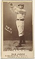 James Edward "Tip" O'Neill, Left Field, St. Louis Browns, from the Old Judge series (N172) for Old Judge Cigarettes, Issued by Goodwin &amp; Company, Albumen photograph