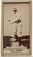 James Edward "Tip" O'Neill, Left Field, St. Louis Browns, from the Old Judge series (N172) for Old Judge Cigarettes, Issued by Goodwin &amp; Company, Albumen photograph