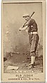 Bartholomew L. "Bart" Cantz, Catcher, St. Louis Whites, from the Old Judge series (N172) for Old Judge Cigarettes, Goodwin & Company, Albumen photograph