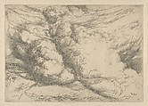 He Maketh the Clouds His Chariot, Ernest Haskell American, Etching