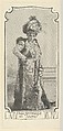 Olga Nethersole as Sapho, Anonymous, Reproductive print from newspaper