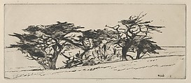 Last Stand, Ernest Haskell  American, Drypoint