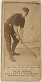 Ervin Duane "Jim" Curtiss, Right Field, St. Joseph Clay Eaters, from the Old Judge series (N172) for Old Judge Cigarettes, Goodwin & Company, Albumen photograph