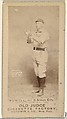 James Edwin "Jim" Powell, Manager and 1st Base, Sioux City Corn Huskers, from the Old Judge series (N172) for Old Judge Cigarettes, Goodwin & Company, Albumen photograph