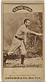 Michael Francis "Smiling Mickey" Welch, from the Old Judge series (N172) for Old Judge Cigarettes, Goodwin & Company, Albumen photograph