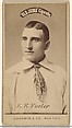 F.F. Foster, from the Old Judge series (N172) for Old Judge Cigarettes, Goodwin & Company, Albumen photograph