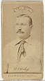 Stephen A. "Steve" Brady, New York Metropolitans, from the Old Judge series (N172) for Old Judge Cigarettes, Goodwin & Company, Albumen photograph
