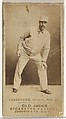 Wallace Fessenden, Umpire, National League, from the Old Judge series (N172) for Old Judge Cigarettes, Goodwin & Company, Albumen photograph
