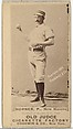 William "Jack" Frank Horner, Pitcher, New Haven, from the Old Judge series (N172) for Old Judge Cigarettes, Goodwin & Company, Albumen photograph