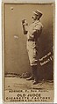 William "Jack" Frank Horner, Pitcher, New Haven, from the Old Judge series (N172) for Old Judge Cigarettes, Goodwin & Company, Albumen photograph