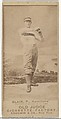 William Ellsworth "Bill" Blair, Pitcher, Hamilton Hams, from the Old Judge series (N172) for Old Judge Cigarettes, Goodwin & Company, Albumen photograph