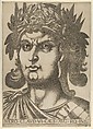 Plate 6: Nero with his head turned slightly to the right, from 