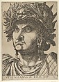 Plate 10: Vespasian with his head turned slightly to the left, from 